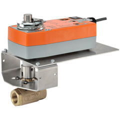 Belimo B220VS+NFBUP-X1 Ball Valve | 0.75" | 2 Way | 51 Cv | w/ Spg Rtn | 24 -240V | On/Off | Midwest Supply Us