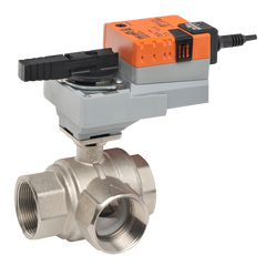 Belimo B311+LRQX24-MFT CCV | 0.5" | 3 Way | 1.9 Cv | w/ Non-Spg | 24V | MFT | Midwest Supply Us
