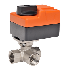 Belimo B318+TR24-SR US CCV | 0.75" | 3 Way | 7.4 Cv | w/ Non-Spg | 24V | 2-10V | Midwest Supply Us