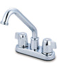 BAR-L30C | Baldor Arlington Utility Faucet Angled Spout Chrome W/Garden Hose Thread | Everflow
