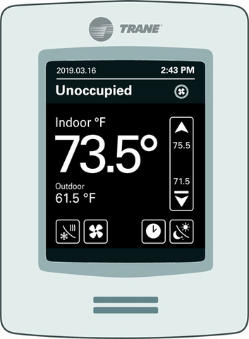 Trane BAYSENS924B TOUCH SCREEN PROG ZONE SENSOR | Midwest Supply Us
