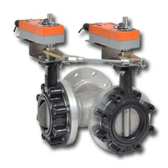 Belimo F765HDU+2*AFBUP-S-X1 Butterfly Valve | 2.5" | 3 Way | 196Cv | w/ Spring Return | 24 -240V | On/Off | SW | Midwest Supply Us