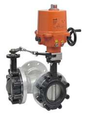 Belimo F7100HD+SY3-230MFT Butterfly Valve | 4" | 3 Way | 600Cv | w/ Non-Spring | 230V | MFT | SW | NEMA 4XH | Midwest Supply Us