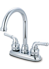 Everflow BGL-L20C Baldor Glenford Two Handle Bar Faucet Chrome | Midwest Supply Us