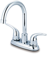 Everflow BHN-L20C Baldor Hanford Two Handle Bar Faucet Chrome | Midwest Supply Us