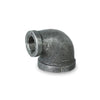 BMRL2122 | EVERFLOW 2-1/2 x 1 REDUCING ELBOW BLACK MAL | Everflow