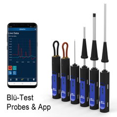 BAPI BA/BT-DPSR Blü-Test - Wireless Test Instruments - Blü-Test Standard Range Pressure, -5 to 5” WC (-1,250 to 1,250 Pascals) | Midwest Supply Us