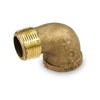 BRSN0114-NL | EVERFLOW 1-1/4 STREET ELBOW 90 BRASS LEAD FREE | Everflow