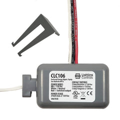 Functional Devices CLC106-NC Enclosed Light Controller Relay 5 Amp SPST-N/C, Separated Class 2 Magnetic Door Switch Input, 120 Vac Power | Midwest Supply Us