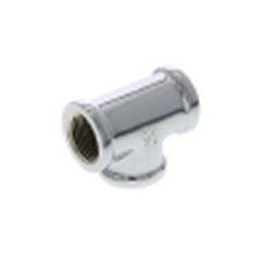 Everflow CHTE3800 EVERFLOW 3/8 CHROME PLATED BRASS TEE | Midwest Supply Us