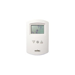 KMC Controls CTE-5202W Tstat: Dual, Configurable, LCD, White | Midwest Supply Us