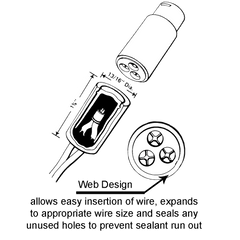 Spears DS-400 PRE-FILLED DRI-SPLICE CONNECTOR | Midwest Supply Us