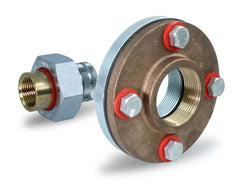 Everflow DUFF0012-NL 1/2" Female X 1/2" Female Dielectric Union Brass Lead Free | Midwest Supply Us