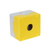 ECP1-A22H1 | ECP1-A22H1 - Compact Control Station, IEC 22mm, Single Hole Assembly, Gray Cover | C3 Controls