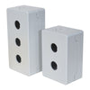 ECP1-B22H2 | ECP1-B22H2 - Compact Control Station, IEC 22mm, Two Hole Assembly, Gray Cover | C3 Controls