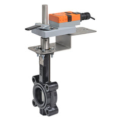 Belimo EXT-LD14102BE1AX+GRCX24-3-T N4H Potable Water Valve (BV) | 2" | 2-way | ANSI Class 125 | Cv 115 | Configurable Valve Actuator | Non fail-safe | AC/DC 24V | On/Off/Floating point | NEMA 4X | WITH HEATER OPTION | Midwest Supply Us