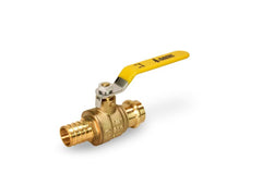 Everflow PRBL-012-NL 1/2" F1807 PEX X 1/2" PRESS Ball Valve with Lever Handle Lead Free | Midwest Supply Us
