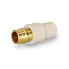 Everflow BRCPEF012-NL 1/2" BRASS F1960 PEX X CPVC SOCKET ADAPTER LEAD FREE UPC APPROVED | Midwest Supply Us
