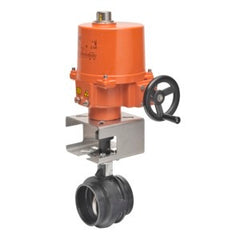 Belimo F6250VIC+SY5-220 Butterfly Valve | 10" | 2 Way | 5800Cv | w/ Non-Spring | 230V | On/Off | SW | NEMA 4XH | Midwest Supply Us