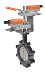 Belimo F6100HD+2*GKX24-MFT-X1 Butterfly Valve | 4" | 2 Way | 600Cv | w/ Electronic Fail-Safe | 24V | MFT | Midwest Supply Us