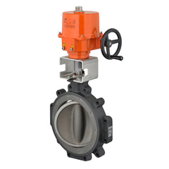 Belimo F6200-300SHP+SY4-220 Butterfly Valve | 8" | 2 Way | 1911Cv | w/ Non-Spring | 230V | On/Off | SW | NEMA 4XH | Midwest Supply Us