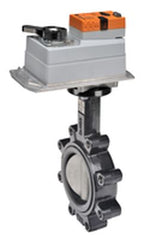 Belimo F6150HDU+DKRX24-3-T Butterfly Valve | 6" | 2 Way | 1579Cv | w/ Electronic Fail-Safe | 24V | Floating | Midwest Supply Us