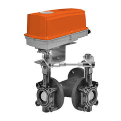 Belimo F780-150SHP+GMX24-MFT-T-X1 N4 Butterfly Valve | 3" | 3 Way | 228Cv | w/ Non-Spring | 24V | MFT | NEMA 4 | Midwest Supply Us