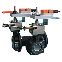 Belimo F780HD+2*GMB24-3-X1 Butterfly Valve | 3" | 3 Way | 302Cv | w/ Non-Spring | 24V | Floating | Midwest Supply Us