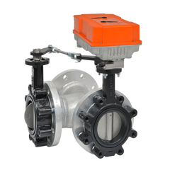 Belimo F7200L+PRbUP-MFT-T-200 3-way BFV, SS Disc 8", Cv3136,w/ Non-Spring,24 to 240V (UP),MFT | Midwest Supply Us