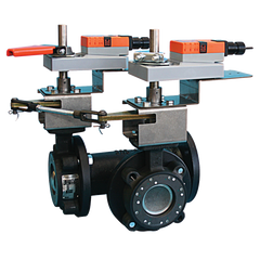 Belimo F780-300SHP+2*GMX24-MFT-X1 Butterfly Valve | 3" | 3 Way | 223 Cv | w/ Electronic Fail-Safe | 24V | MFT | Midwest Supply Us