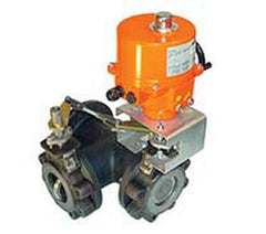 Belimo F765-300SHP+SY2-24 Butterfly Valve | 2.5" | 3 Way | 143Cv | w/ Non-Spring | 24V | On/Off | SW | NEMA 4XH | Midwest Supply Us