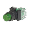 FVLU24LG-IPBCGN-NO-NC | FVLU24LG-IPBCGN-NO-NC - 30MM ILLUM PB 24V LED GREEN | C3 Controls