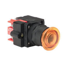 C3 Controls FVPPM24LA-IMCAR-NO-NC FVPPM24LA-IMCAR-NO-NC - 30mm 24v Full Voltage Ill. 2-Pos. Push/Pull Amber LED w/ NO-NC | Midwest Supply Us