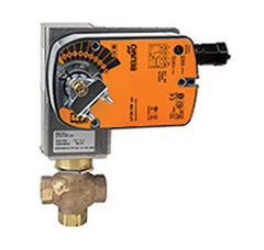 Belimo G315D+LF24-3 US Globe Valve | 0.5" | 3 Way | 44 Cv | w/ Spg-Rtn | 24V | Floating | Midwest Supply Us