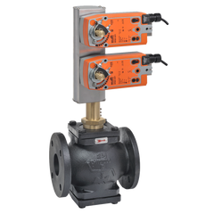 Belimo G680C-250+2*AFX24-MFT-X1 Globe Valve | 3" | 2 Way | 90 Cv | w/ Spg Rtn | 24V | MFT | Midwest Supply Us