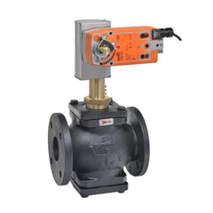 Belimo G680C-250+AFBUP-S-X1 Globe Valve (GV), 3", 2-way, ANSI Class 250, Cv 90 |Valve Actuator, Spring return, AC 24...240 V / DC 24...125 V, On/Off, SW | Midwest Supply Us