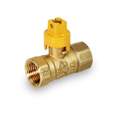 Everflow S4501 1" Gas Ball valve with Scrediver Slot FIP X FIP | Midwest Supply Us