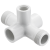 HC-443-1 | 3/4X3/8 PVC HOSE CROSS L/LEGS MHTXFPT | (PG:20) Spears