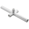 HC-664 | 3/4X1/2 PVC HOSE CROSS W/4-LEG HSXFPT | (PG:20) Spears