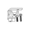 HMO-4004 | Accessory: Anti-Rotation Ball Valve Mount, MEP-4000 | KMC Controls