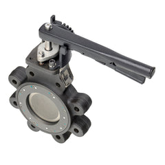 Belimo F6100-150SHP+HND06 Butterfly Valve | 4" | 2 Way | 451Cv | w/ Manual Handle | Midwest Supply Us