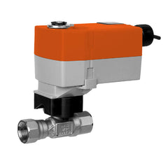 Belimo B215HT455+TFRB24-3-S HTCCV | 0.5" | 2 Way | 4.55 Cv | w/ Spg Rtn | 24V | Floating | SW | Midwest Supply Us