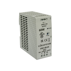 C3 Controls IPS1-60-12 IPS1-60-12, Series IPS, 60W, 12V/5A DIN rail mounted Power Supply, UL Listed | Midwest Supply Us