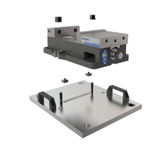 Jergens 28711-JD550 FIXPLATE, 12 X 14 X .75 ALUM, 5" HD VISE | Midwest Supply Us