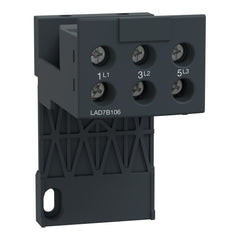Schneider Electric (Square D) LAD7B106 Adapter terminal block, TeSys LRD, for separate mounting of LRD01-D35 LR3D01-D35 | Midwest Supply Us