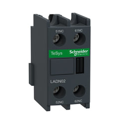 Schneider Electric (Square D) LADN02 TeSys D Auxiliary Contact Block, 2 NC, Screw Clamp Terminals, 690V AC 25-400 Hz | Midwest Supply Us
