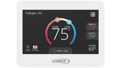 Lennox 17G74 Lennox C0STAT06FF2L, Commercial Touchscreen Programmable Thermostat, Universal 4 Heat/2 Cool | Midwest Supply Us