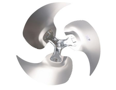 Lennox 85M49 Lennox 100017-01, Swept Wing Fan Blade, 26" Diameter, 3-Blade, 24 Pitch, 1/2" Bore, CCW Facing Discharge  | Midwest Supply Us