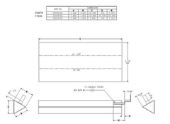 Lennox 25W78 Lennox 101128-01, NOx Insert, 1.606 x 1.615 x 10.000" | Midwest Supply Us