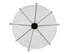 38W87 | Lennox 100610-01, Fan Guard Grille, 27